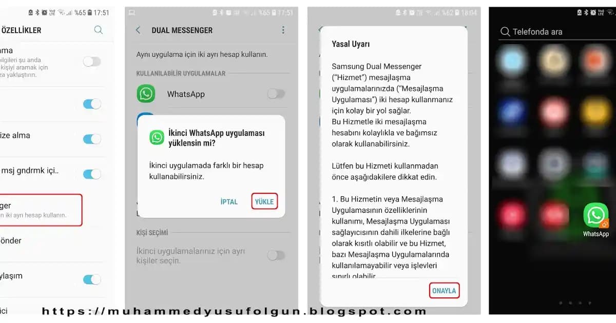 İki WhatsApp Hesabını Kullanma ve Güvenlik Açısından Değerlendirme