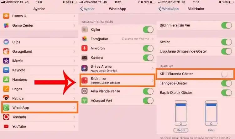 iOS'ta Bildirim İçeriği Gizleme: Gizliliği Koruma ve Ayarların Kullanımı