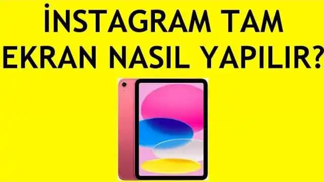 iPad Ekranını Tam Ekran Yapma ve Sorun Giderme Yöntemleri Rehberi