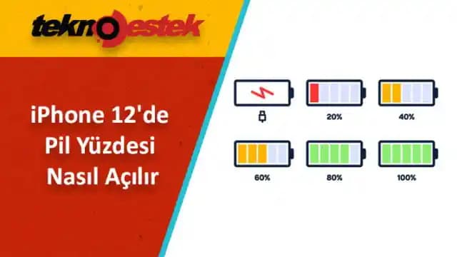 iPhone 12'de Pil Yüzdesi Gösterme Ayarları ve Güncel Bilgiler