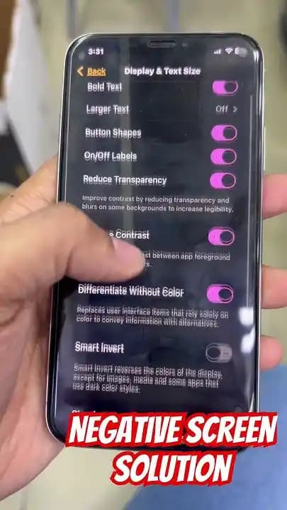 iPhone Ekran Problemleri ve Negatif Ekran Sorunlarına Çözüm Yolları