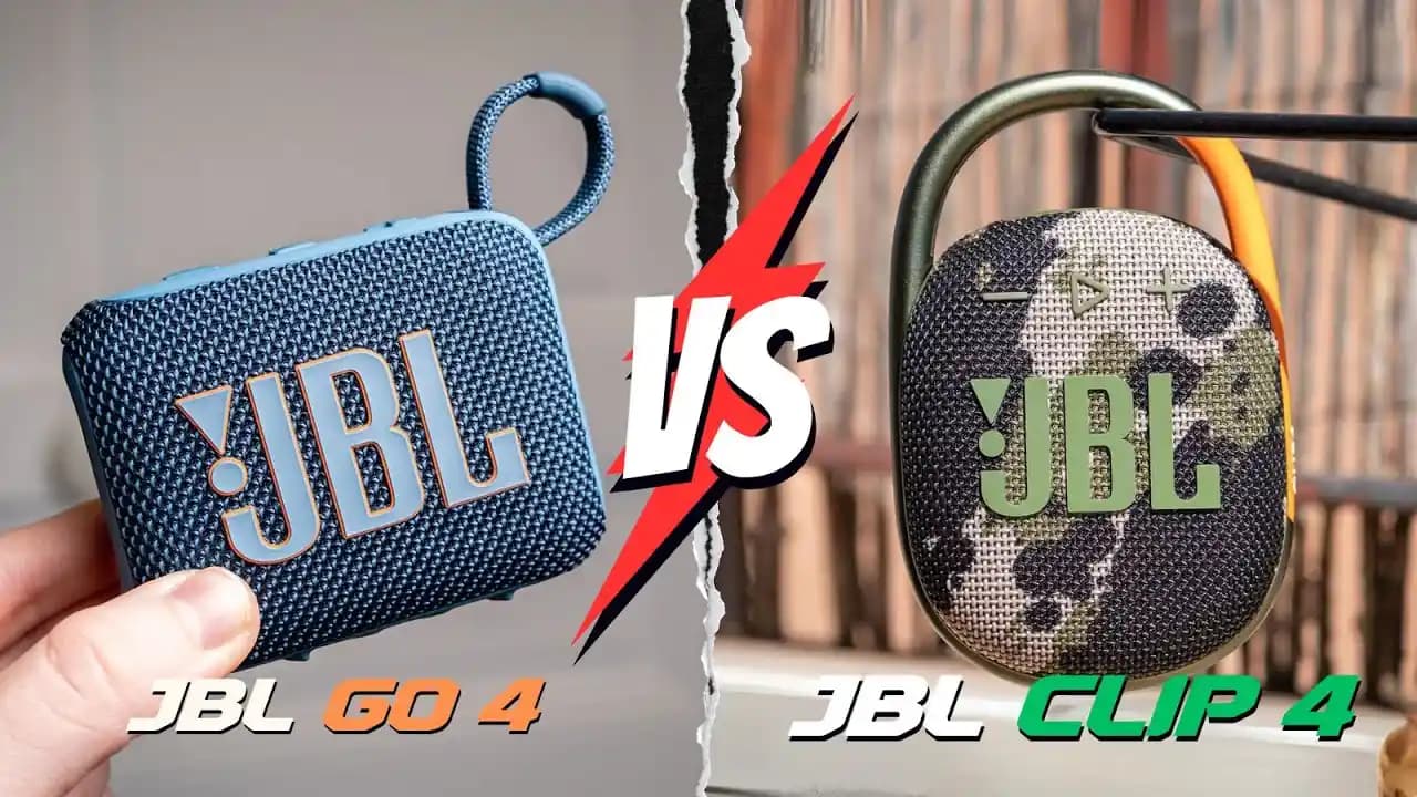 JBL Clip 4 ve Go 4 Karşılaştırması: Taşınabilir Ses Deneyiminde En İyi Seçenekler
