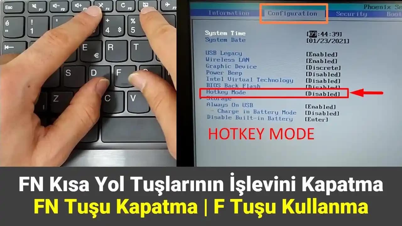 Laptoplarda 'Insert' Tuşunu Kapatma Yöntemleri ve Uygulama İpuçları