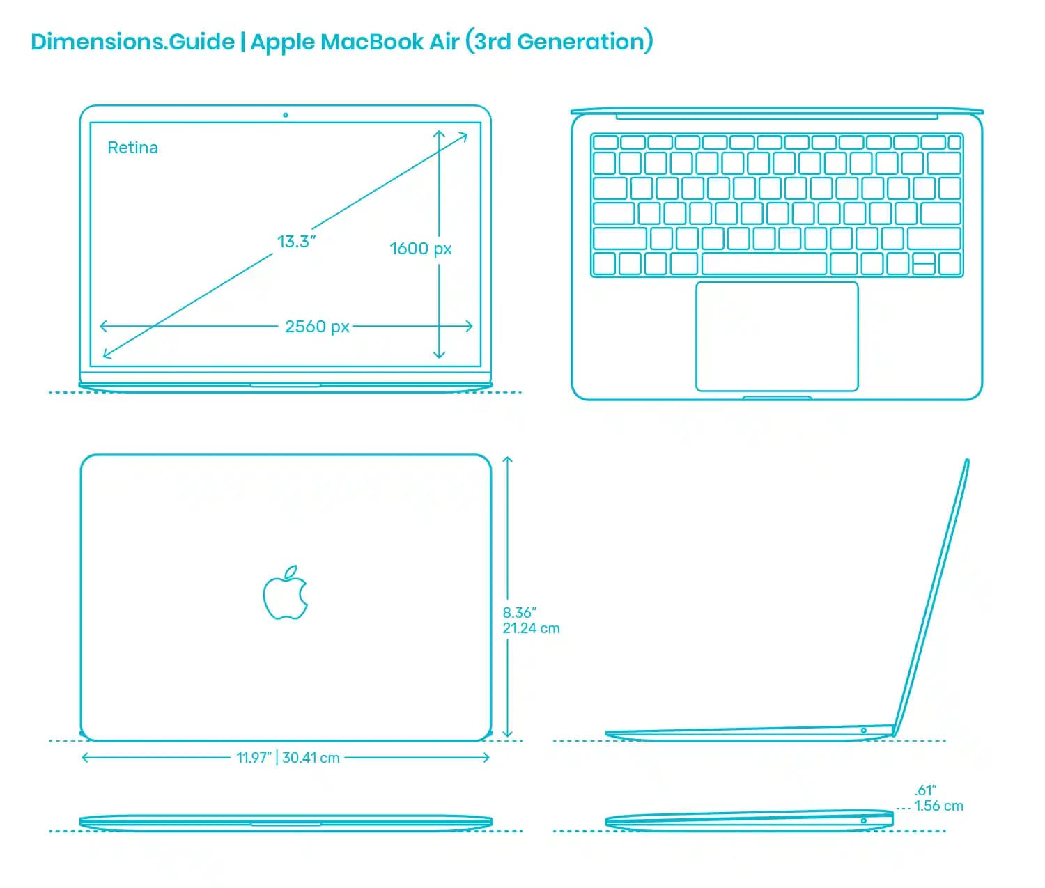 MacBook Air Boyutları ve Tasarım Özellikleri Güncel Modellerin Karşılaştırması
