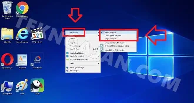 Masaüstü Simge Büyütme Özellikleri ve Kullanım İpuçları