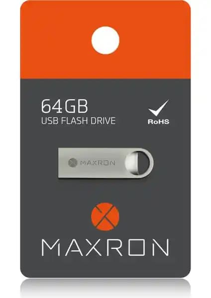 Maxron 64 GB Flash Bellek: Yüksek Kapasite ve Taşınabilirlik Özellikleriyle Kullanıcı Dostu