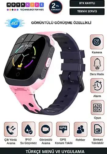 Nova Akıllı Çocuk Saati: Güvenlik ve Bağlantı Sağlayan Teknolojik Çözüm