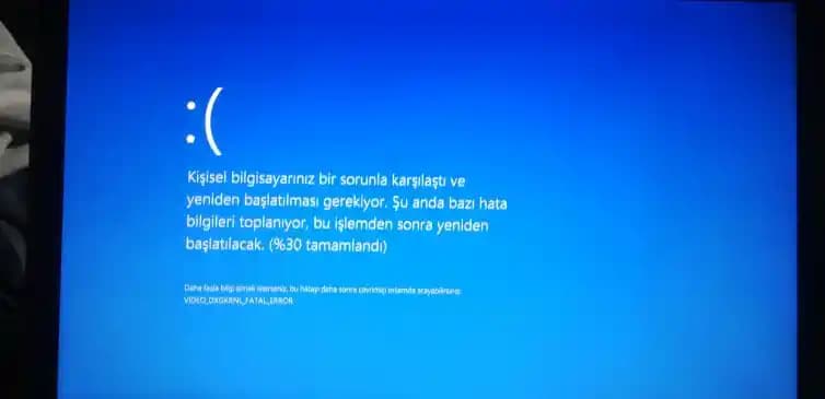 PC’de Mavi Ekran Nedenleri ve Çözüm Yolları: Bilgisayar Performansını Artırma Rehberi