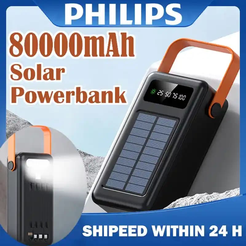 Philips Güneş Enerjili Powerbank Teknolojisi: Güvenilir ve Çevre Dostu Taşınabilir Enerji Çözümleri