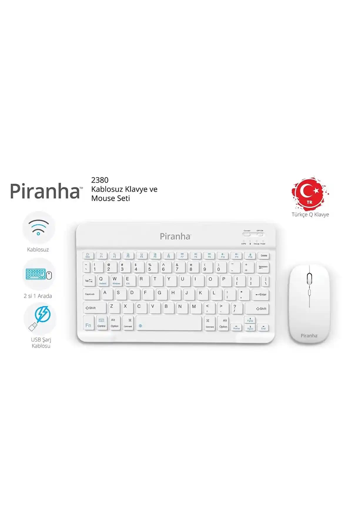 Piranha Bluetooth Klavye: Kablosuz Teknolojinin Güncel ve Pratik Temsilcisi