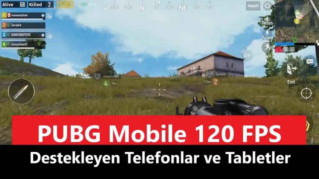 PUBG Mobile'da 120 FPS Desteği Sunan En İyi Yüksek Performanslı Telefonlar