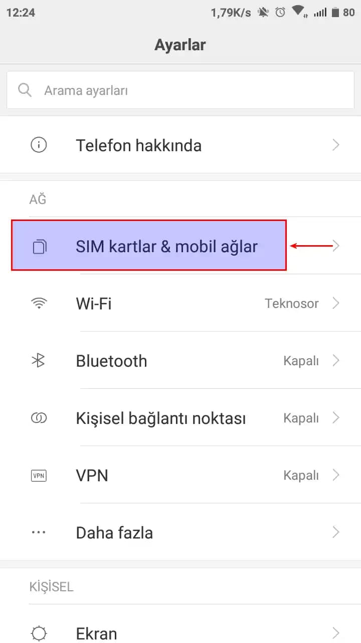 Redmi Cihazlarda İnternet Ayarlarının Sıfırlanması Rehberi
