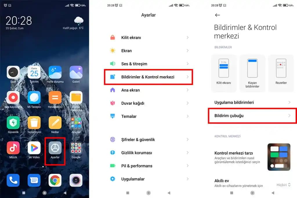 Redmi Note 8 Pro'da Bildirim İçeriği Gizleme ve Gizlilik Ayarları Rehberi