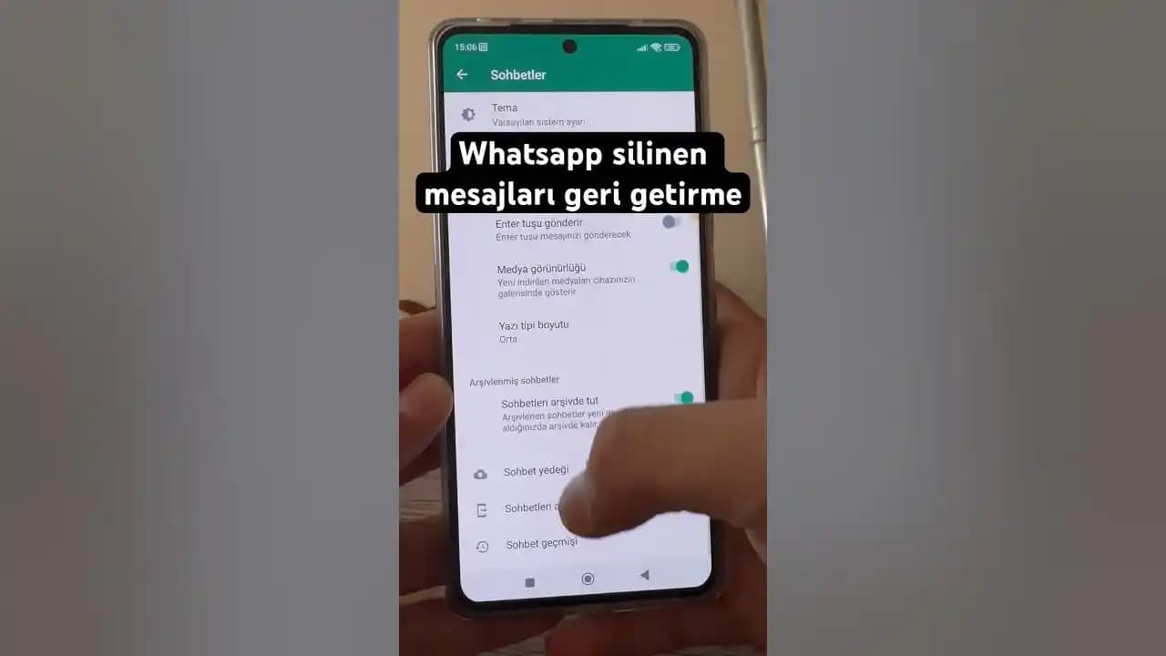 Redmi Telefonlarda Silinen Mesajları Geri Getirme Yöntemleri ve İpuçları