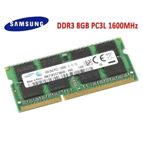 Samsung 8GB DDR3 Dizüstü Bilgisayar RAM Modülü Performans ve Enerji Verimliliği