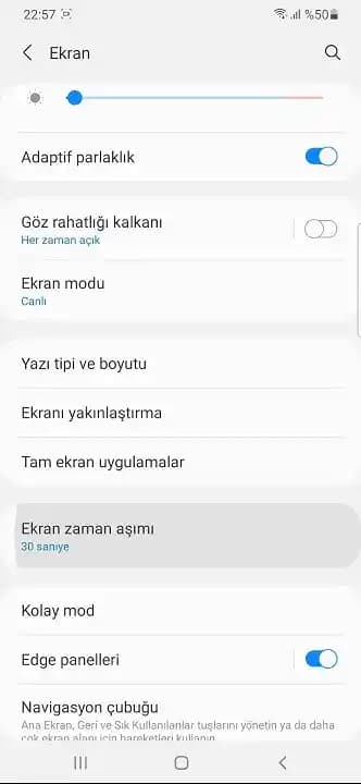 Samsung Cihazlarda Ekran Kapanma Süresi Ayarlarının Önemi ve Nasıl Yapılır