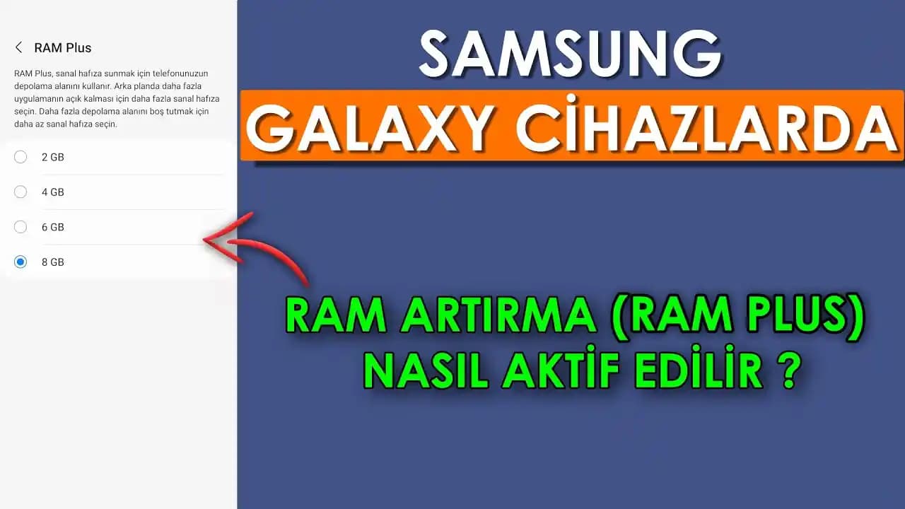 Samsung Cihazlarda Sanal RAM Artırma Yöntemleri ve Dikkat Edilmesi Gerekenler