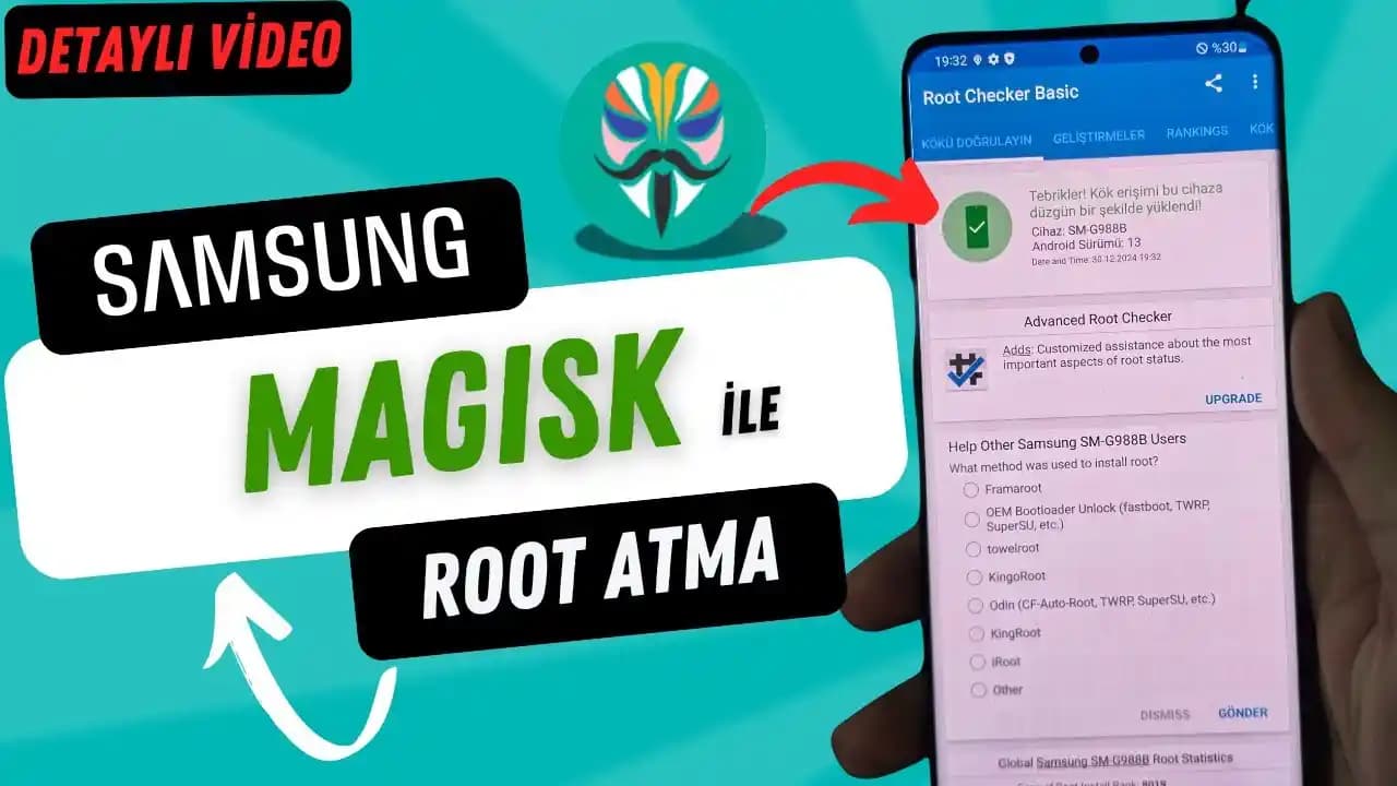 Samsung Cihazları İçin Root Atma Rehberi Güvenlik ve Performans Artışını Sağlar