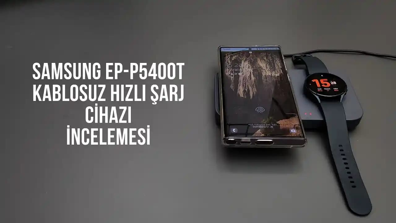 Samsung EP-P5400T Mobil Şarj Cihazı Hızlı Şarj ve Taşınabilirlik Özellikleriyle Öne Çıkıyor