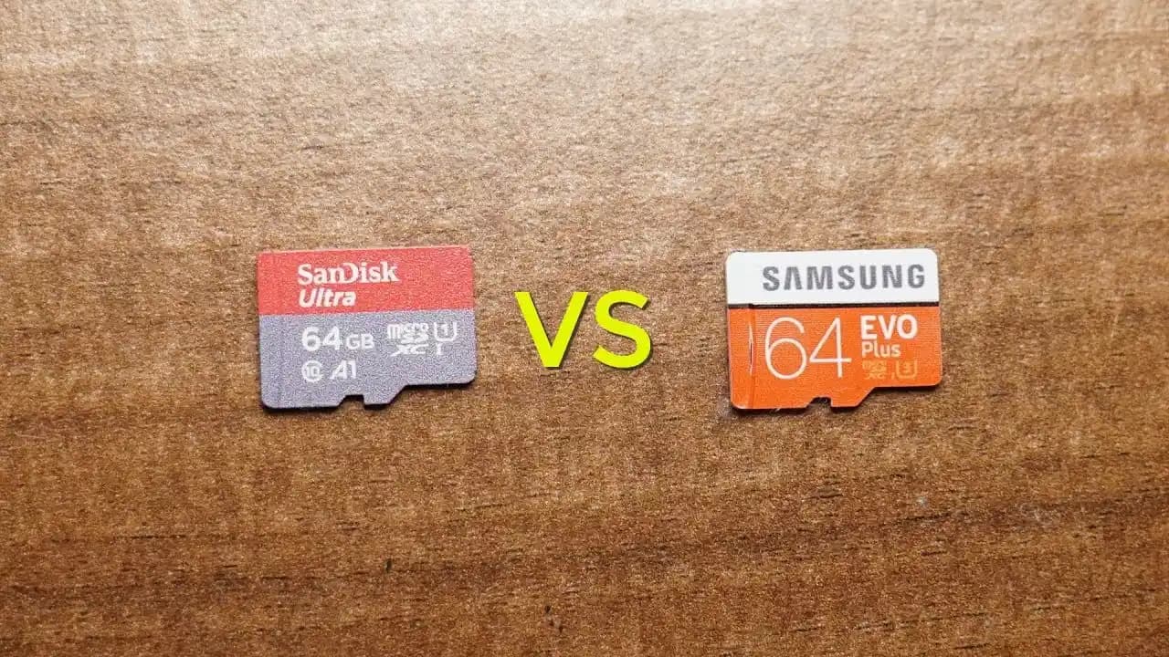 Samsung EVO Plus ve Sandisk Ultra Hafıza Kartları Karşılaştırması: Hangi Seçenek Sizin İçin Uygun