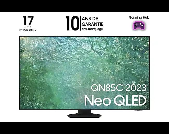Samsung Neo QLED 65QN85C Televizyonu Gelişmiş Görüntü ve Şık Tasarım Özellikleri