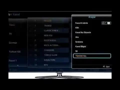 Samsung Smart TV'de Uydu Kurulumu ve Ayarları Rehberi