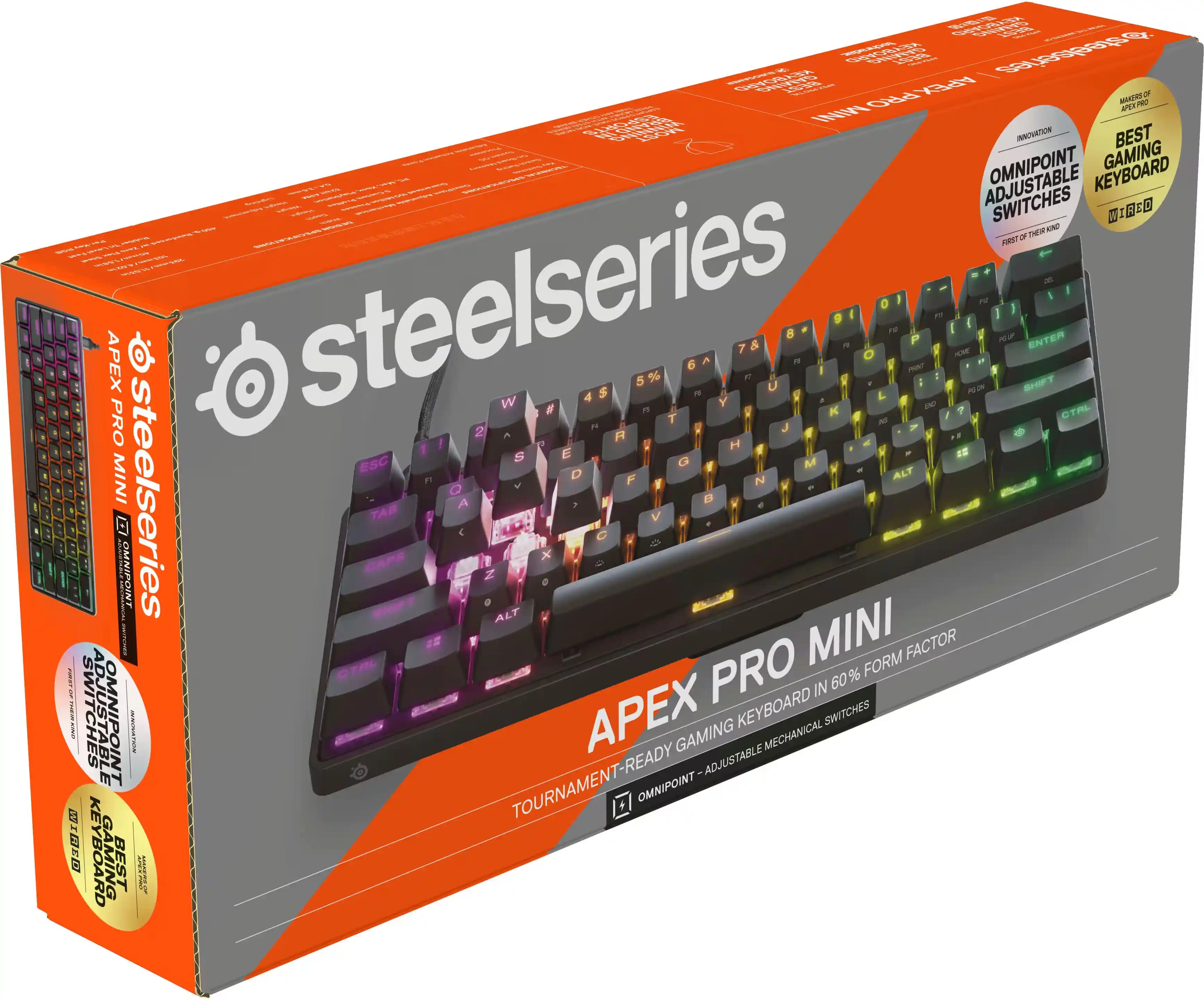 SteelSeries Apex Pro Mini: Kompakt ve Yüksek Performanslı Oyun Klavyesi Özellikleri ve Kullanım Alanları