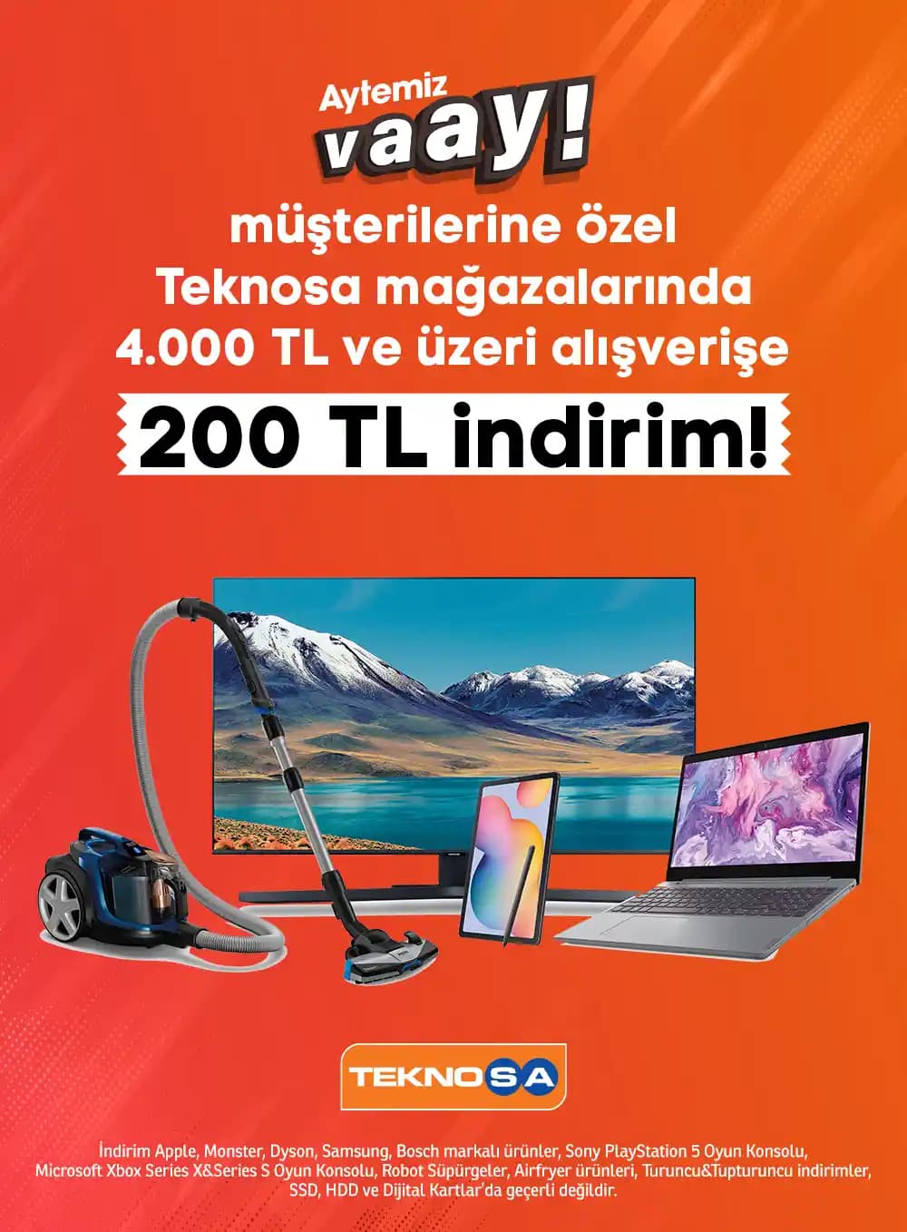 Teknosa Cep Telefonu ve Elektronik Ürün Kampanyaları Güncel Fırsatlarıyla