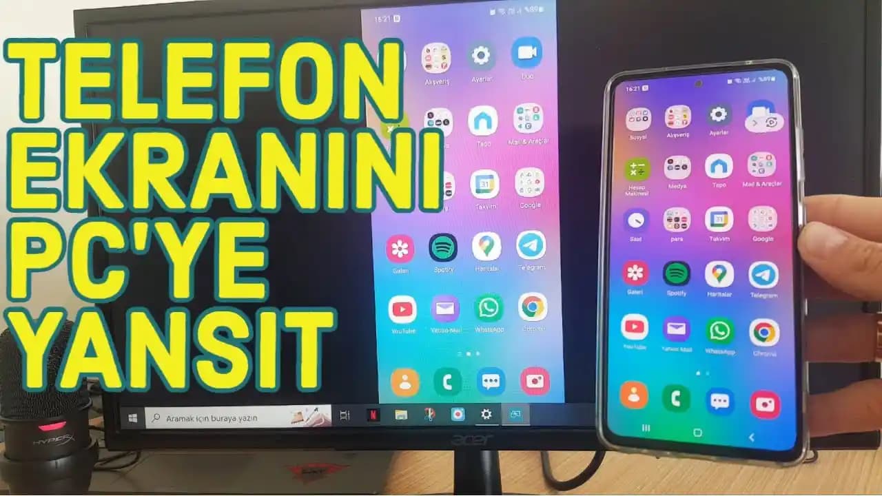 Telefon Ekranını PC'ye Yansıtma Yöntemleri ve Güncel Teknolojiler Hakkında Kapsamlı Rehber