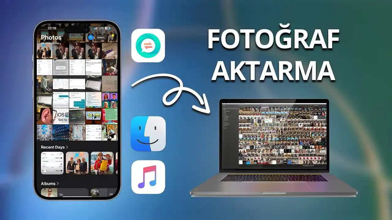 Telefonlara Fotoğraf Aktarma Yöntemleri: Kablolu ve Kablosuz Seçenekler ve İpuçları