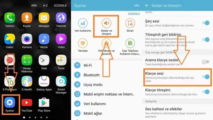Telefonlarda Klavye Sesi Nasıl Açılır ve Ayarları Hakkında Detaylı Rehber