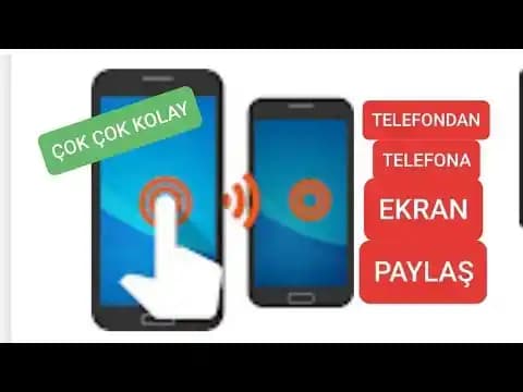 Telefonlardan Ekran Paylaşımı: Günümüz Akıllı Cihazlarında Pratik ve Güvenli Bir Özellik