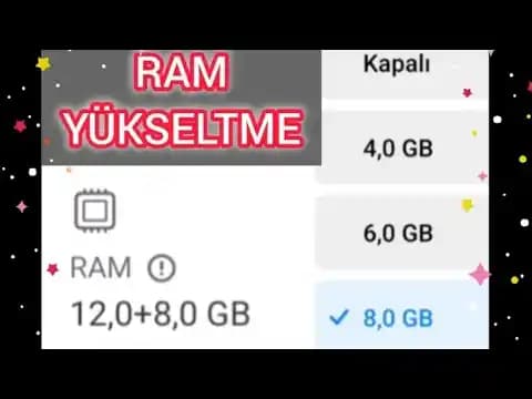 Telefonunuzun RAM Kapasitesini Öğrenmenin En Pratik ve Kolay Yöntemleri
