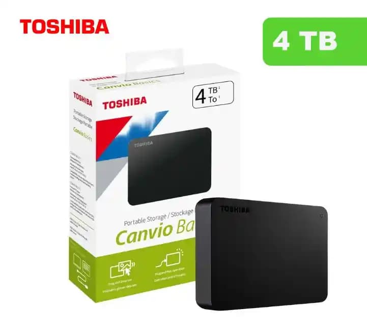 Toshiba Canvio Basic 4TB Taşınabilir Veri Depolama Çözümü ve Özellikleri