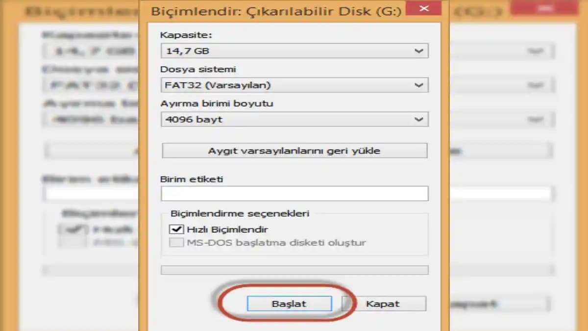 USB Bellek Formatlama Rehberi: Adımlar ve Dikkat Edilmesi Gerekenler
