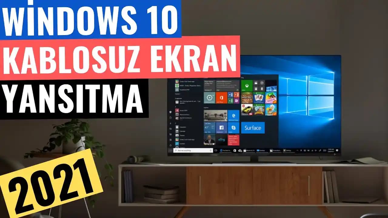 Windows 10’da Kablosuz Ekran Yansıtma: Teknikler ve Kullanım İpuçları