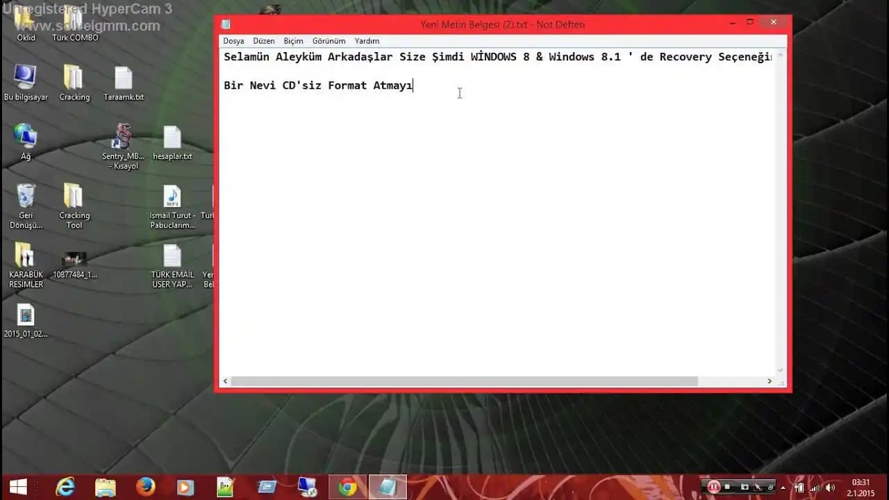 Windows 8 Format Atma Yöntemleri ve USB Kullanımı Rehberi