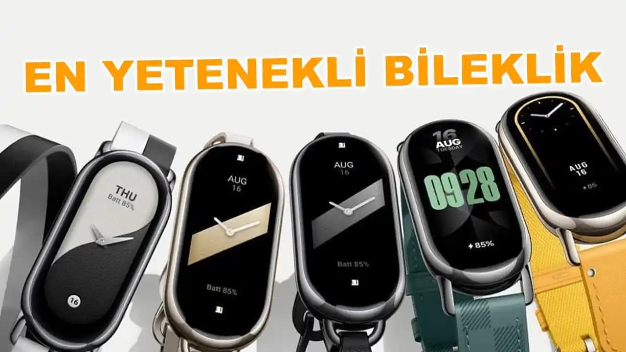 Xiaomi Mi Band 8 Sağlık ve Fitness Takibi İçin Güncel Akıllı Bileklik Modeli