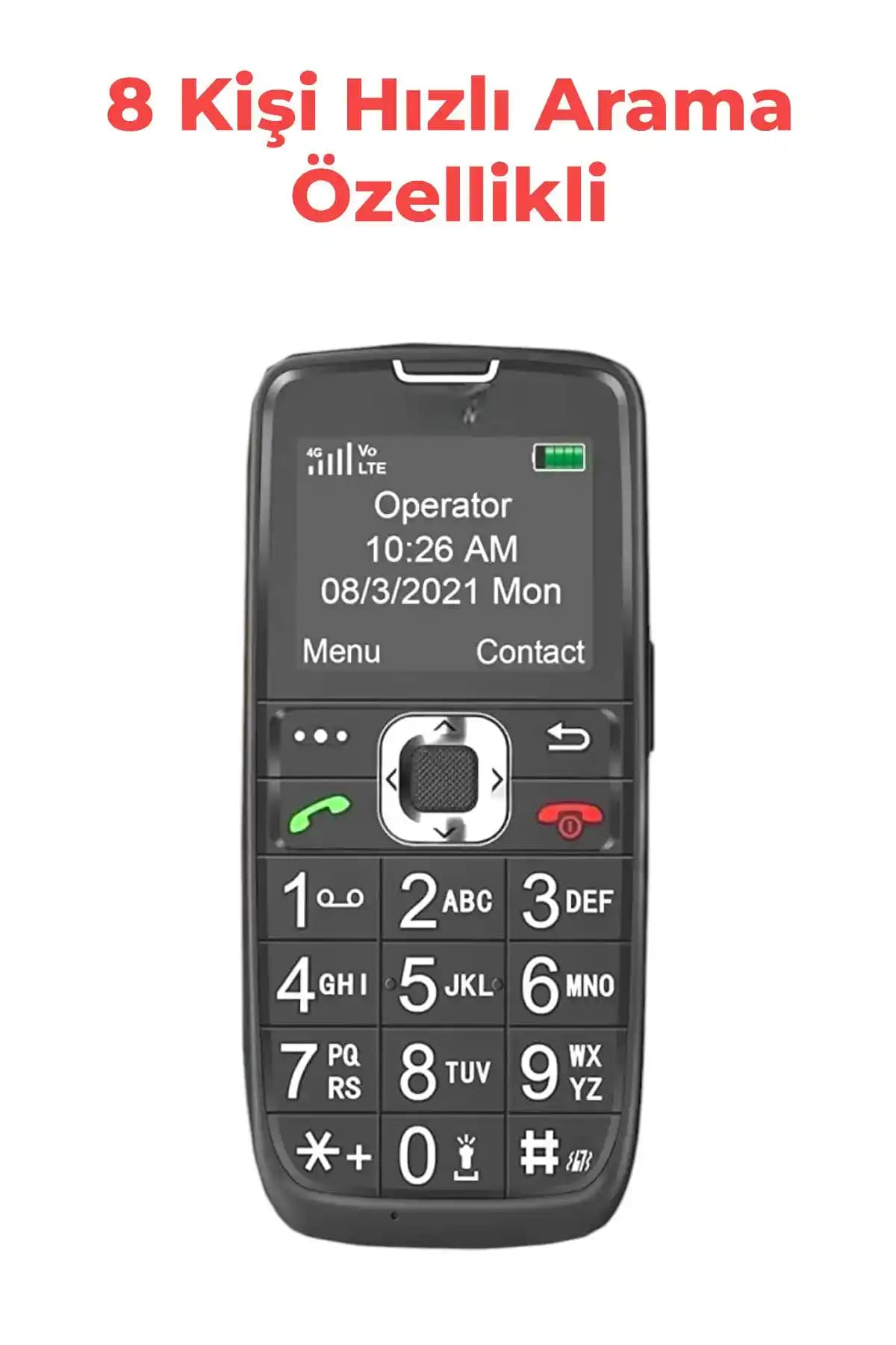 Yaşlılar İçin Büyük Tuşlu Telefonlar: Güvenlik ve Kullanım Kolaylığı Üzerine Bir Değerlendirme