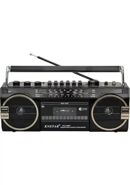 Knstar PX-149BT Çok Fonksiyonlu Bluetooth Radyo Kaset Çalar Müzik Cihazı
