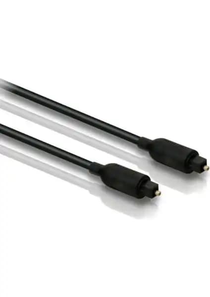 Philips SWA2302W/10 Fiber Optik Ses Kablosu 1,5 Metre, Yüksek Performans ve Dayanıklılık