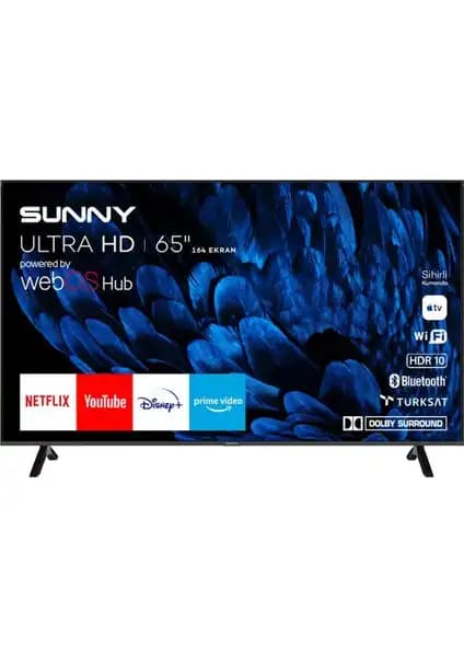 Sunny SN55FMN501 ve SN65FMN252 Televizyon Model Karşılaştırması ve Özellikleri 2