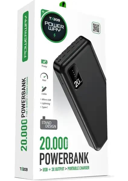 Blic Bpb4 ve Powerway TX209 Powerbank Karşılaştırması Kapasite ve Özellikler Analizi 2