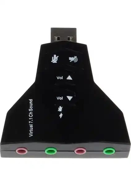 Alfais 4931 7.1 Kanal Mikrofon Destekli Çift Girişli Harici USB Ses Kartı Özellikleri ve Kullanım