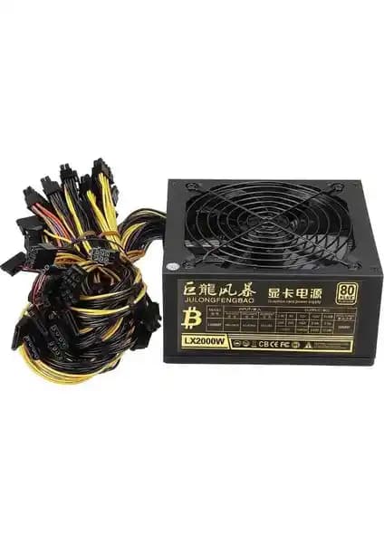 Alfamaks 2000W Madencilik ve Sunucu Sistemleri İçin Yüksek Verimli Güç Kaynağı