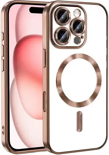 Apple iPhone 16 Pro Max için Şeffaf Silikon Kılıf Koruma ve Estetik Tasarım