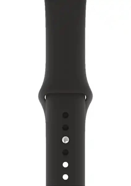 Apple Watch Seri 1-8 ve SE için 38mm/40mm silikon kayışlar şık ve dayanıklı tasarım