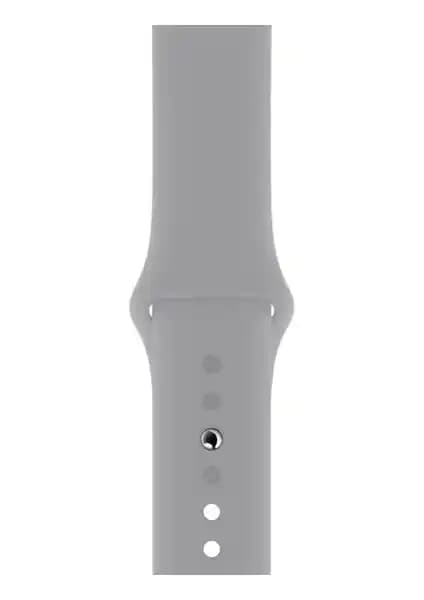 Apple Watch Seri 1-8 ve SE için 38mm ve 40mm Silikon Kayışlar ve Bileklikler