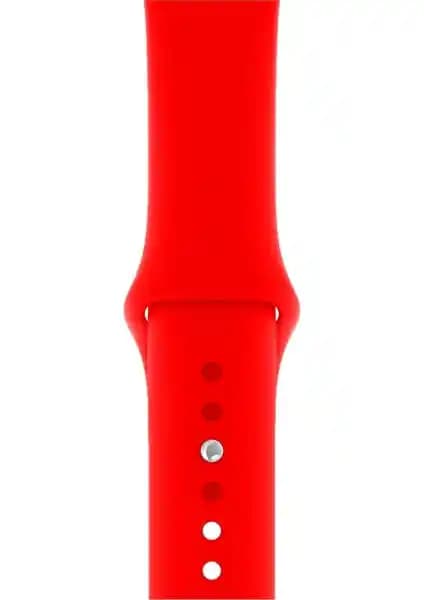 Apple Watch Seri 1-8 ve SE için Şık ve Dayanıklı Silikon Kordon Kayışları