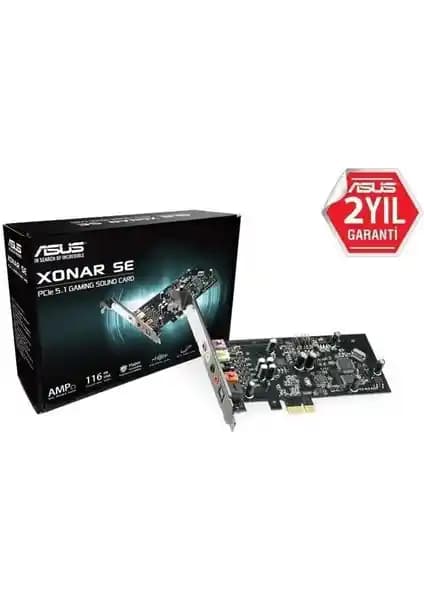 Asus PCIe 1X Xonar SE 5.1 Gaming Ses Kartı İncelemesi ve Özellikleri
